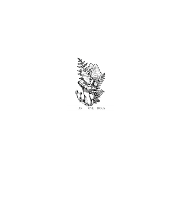 MILF man i love frogs model negru pe tricou
