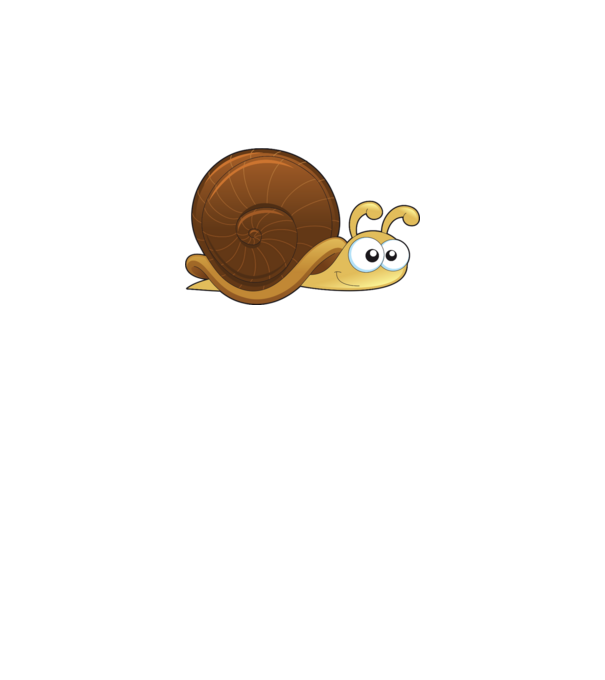 Snail model gri pe tricou