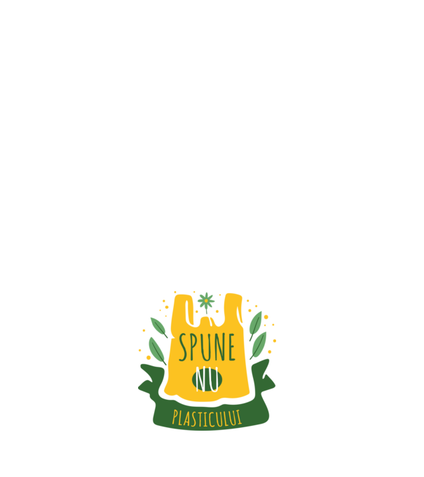 spune nu plasticului model negru pe tricou