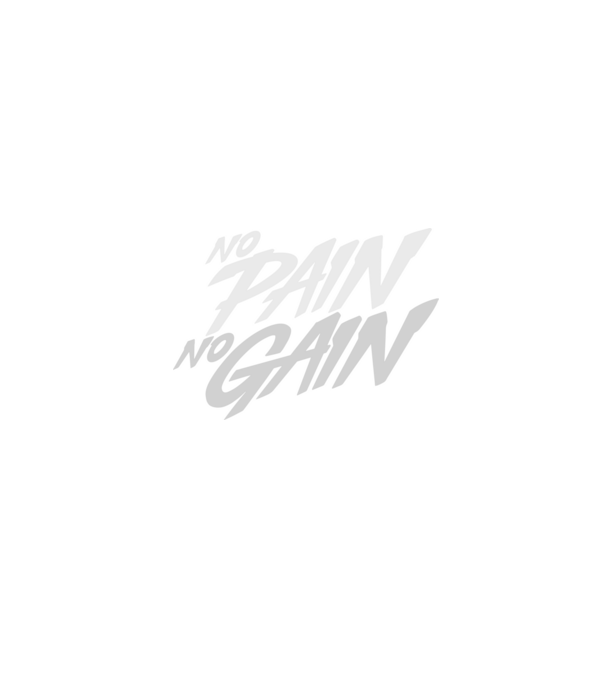 No Pain No Gain typography model negru pe tricou