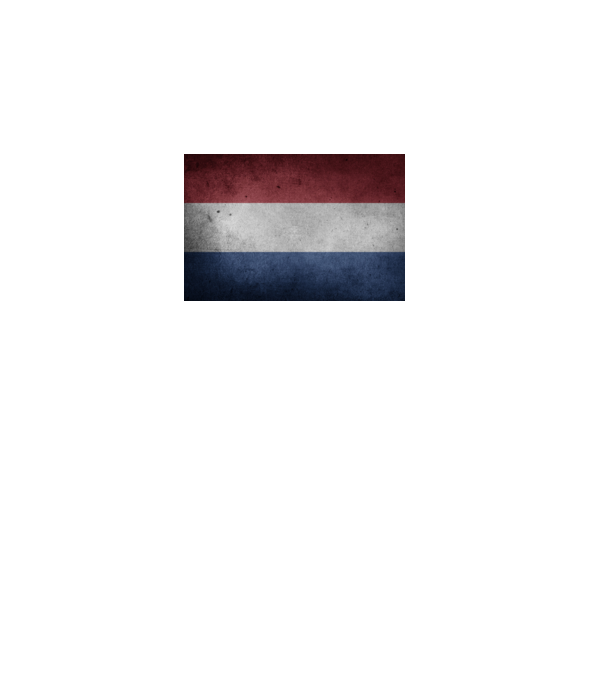 NETHERLANDS model negru pe tricou