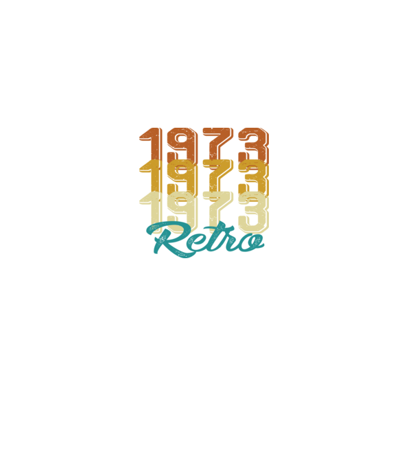 Retro 1973 model gri pe tricou
