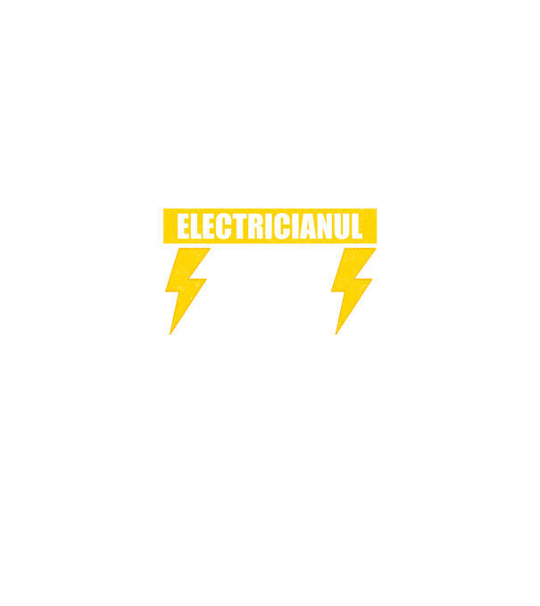 Tată - Electricianul, Mitul, Legenda model negru pe tricou