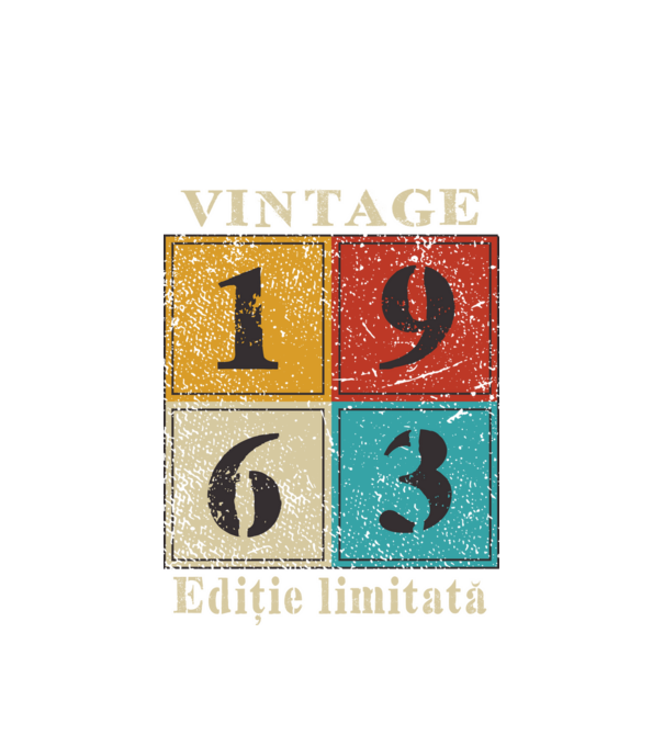 1963 - Ediție limitată model alb pe tricou