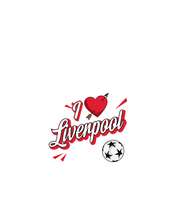 Popart Liverpool model negru pe tricou