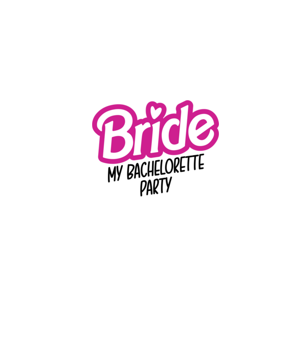 Bride Barbie model gri pe tricou