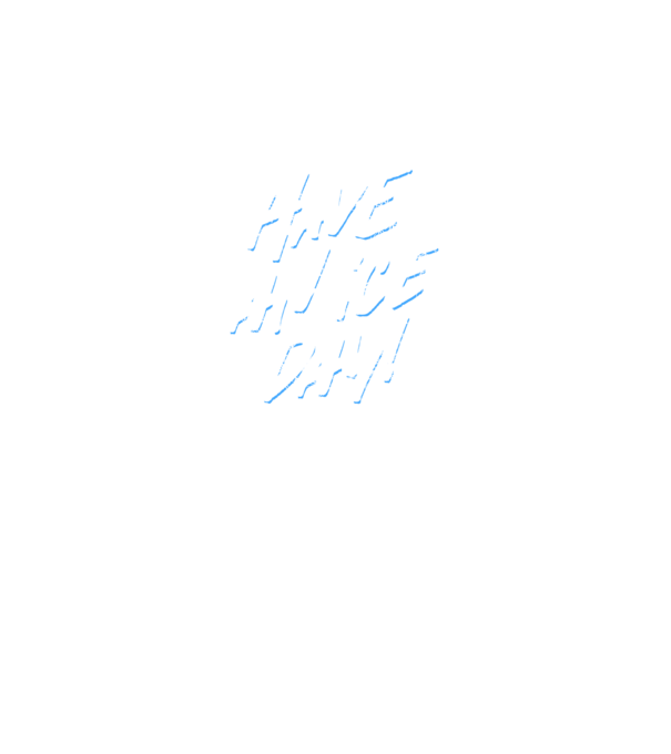 Have an ice day model negru pe tricou