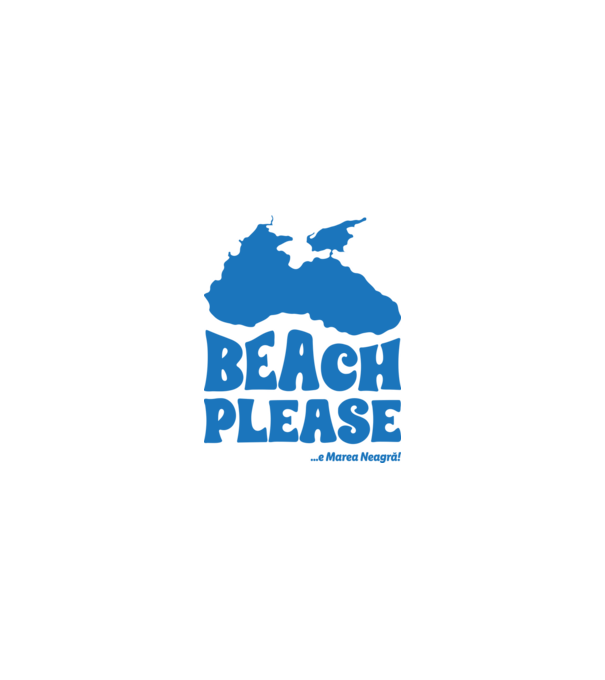 Beach please, e Marea Neagră! model nisipiu pe tricou