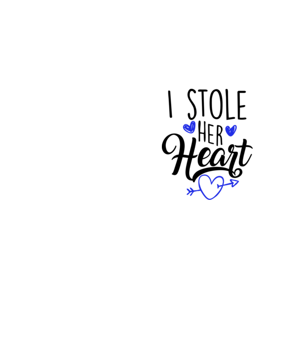 Cuplu I stole her heart model galben neon pe tricou