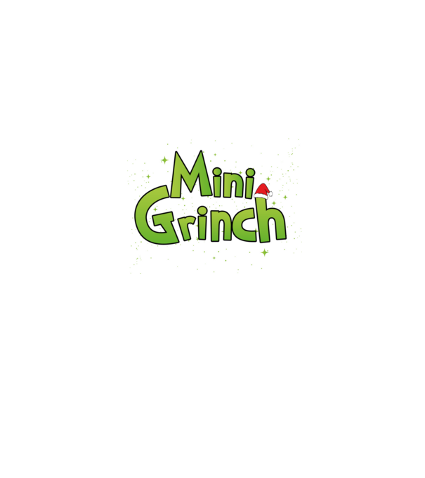 Grinch Family Mini Grinch model albastru jeanși pe tricou