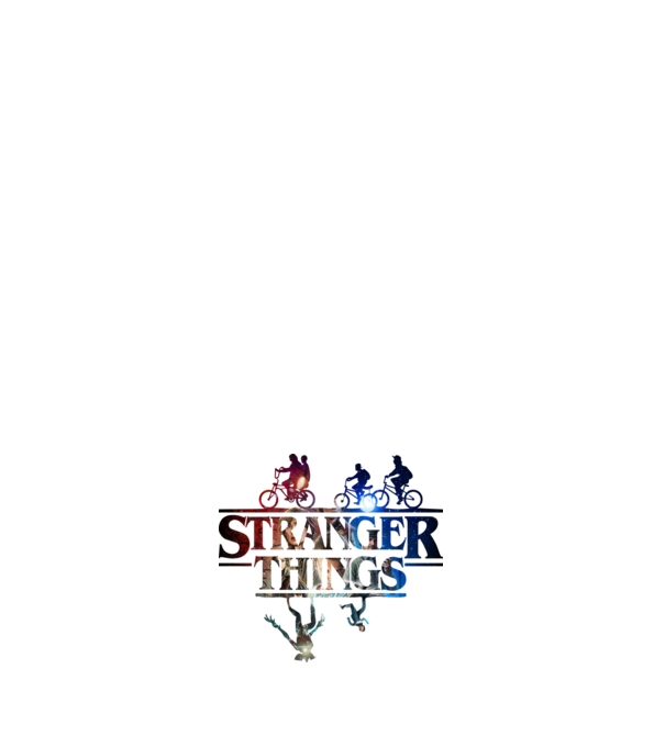 stranger things quote poster2 model negru pe tricou