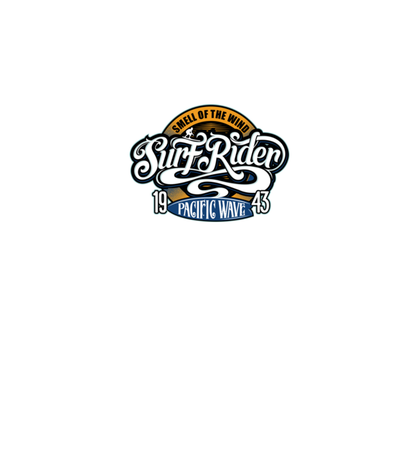 Surf Rider model verde neon pe tricou