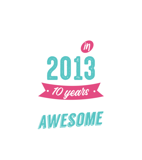 Made in 2013 model alb pe tricou