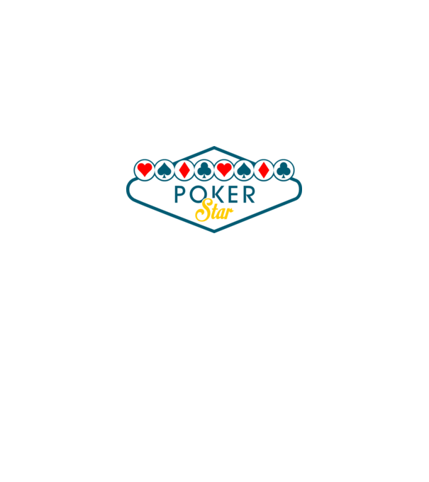 Star Poker model roșu pe tricou