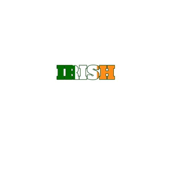 Everyone is irish flag model negru pe tricou