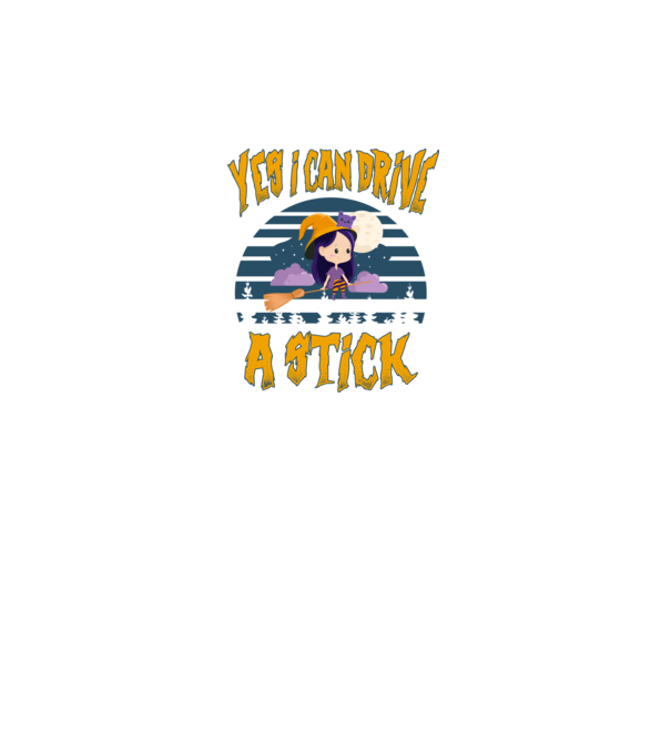Yes, i can drive a stick model negru pe tricou