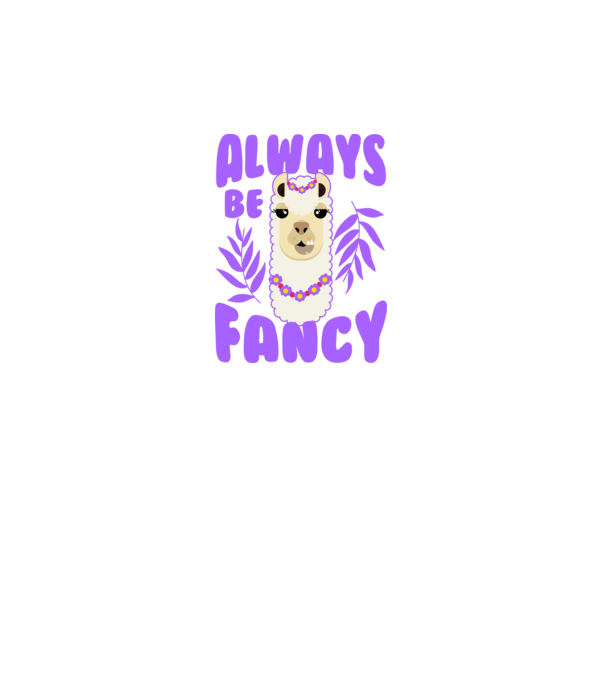 Always be fancy model gri pe tricou