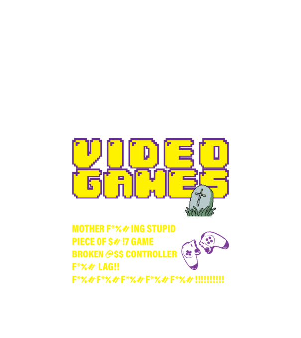 I don't always die when playing video games model alb pe tricou