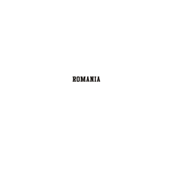 România Bucharest sport model albastru jeanși pe tricou