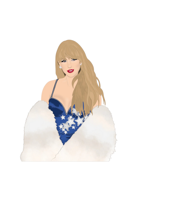 Taylor Swift blue model albastru deschis pe tricou