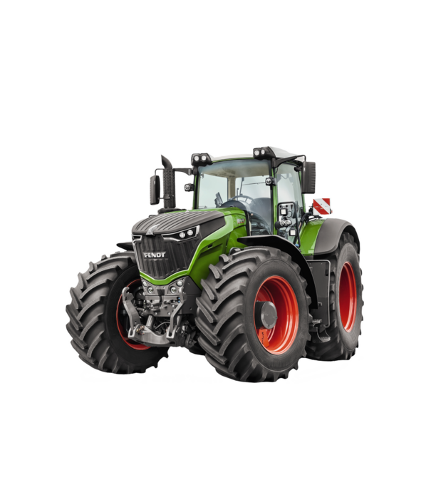 TRACTOR model alb pe tricou