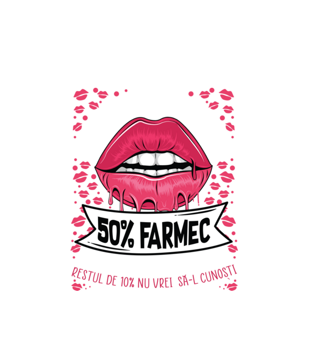 Sunt născută în noiembrie - 50% farmec - 40% nebunii și umor - Restul de 10% nu vrei să-l cunoști model alb pe tricou
