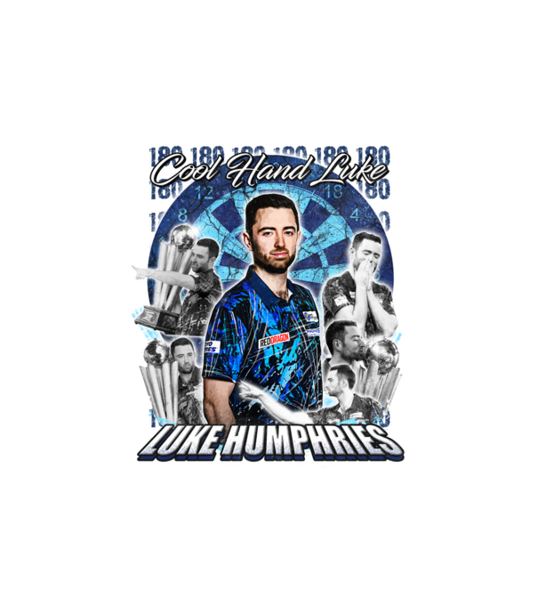 Luke Humphries Cool hand Luke model nisipiu pe tricou