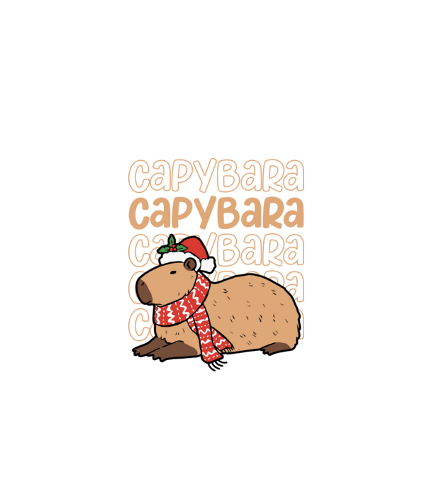 Xmas Cappy model negru pe tricou