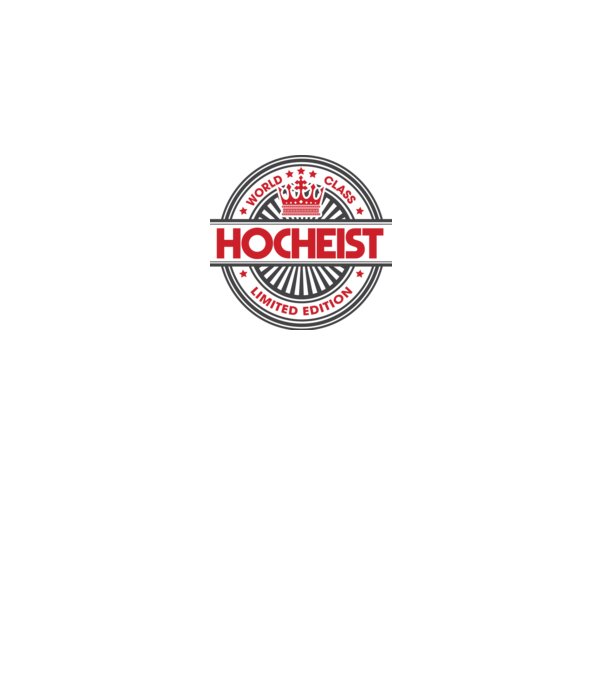 hocheist model alb pe tricou