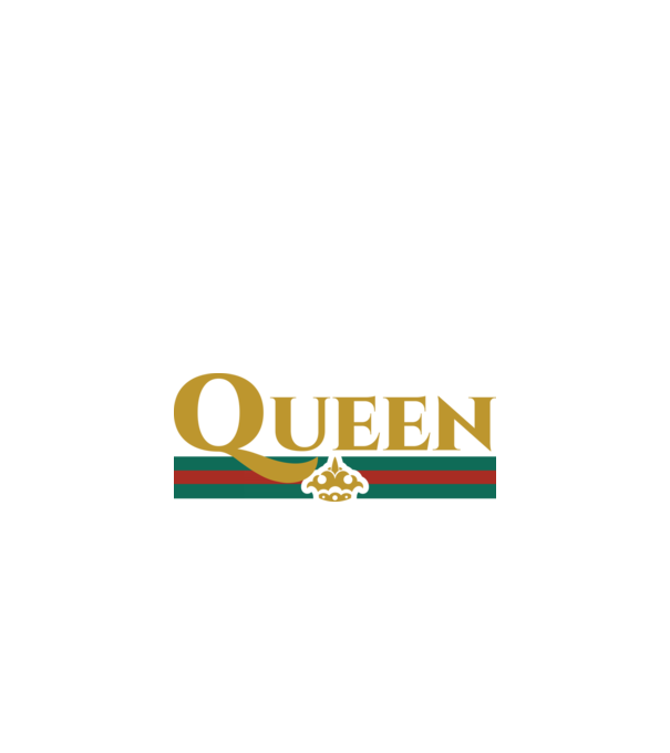Gucci queen model negru pe tricou