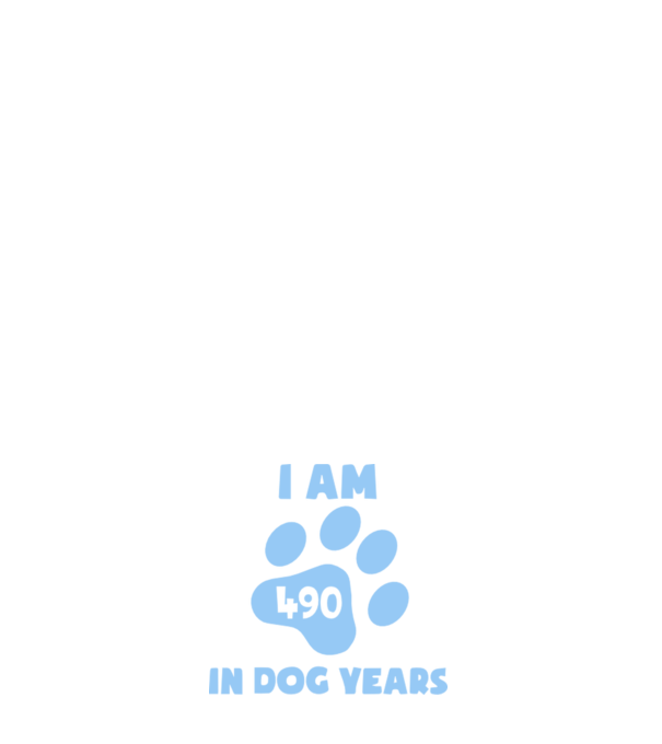 Dog Year - 490 model albastru închis pe tricou