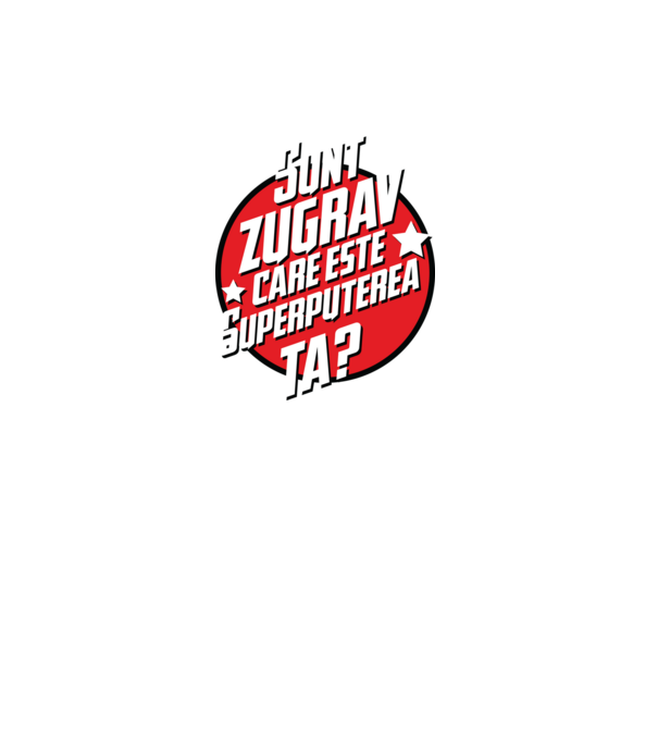 sunt zugrav, care este superputerea ta? model gri închis pe tricou