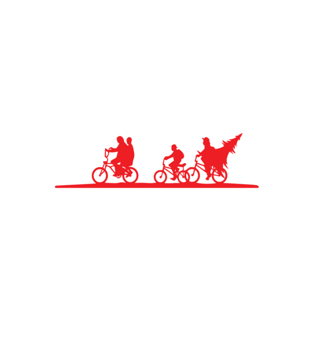 christmas things model negru pe tricou