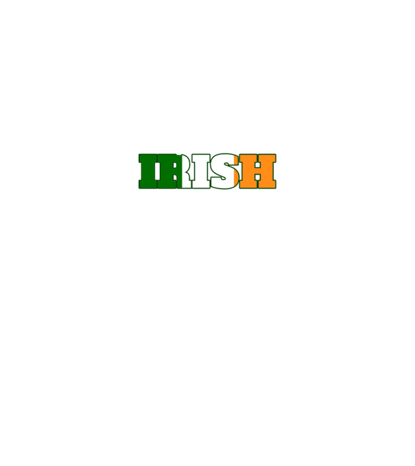 Everyone is irish flag model negru pe tricou