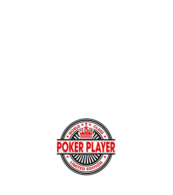 World class JUCĂTOR POKER model roz deschis pe tricou