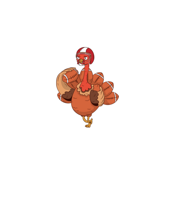 Player Turkey model negru pe tricou