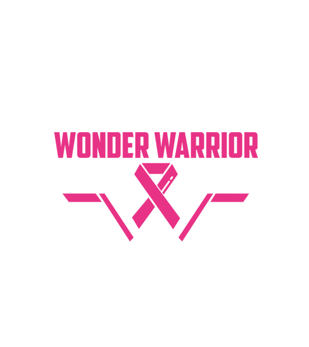 WONDER WARRIOR model negru pe tricou