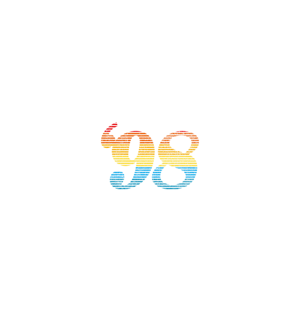 Retro Birthday 1998 model negru pe tricou