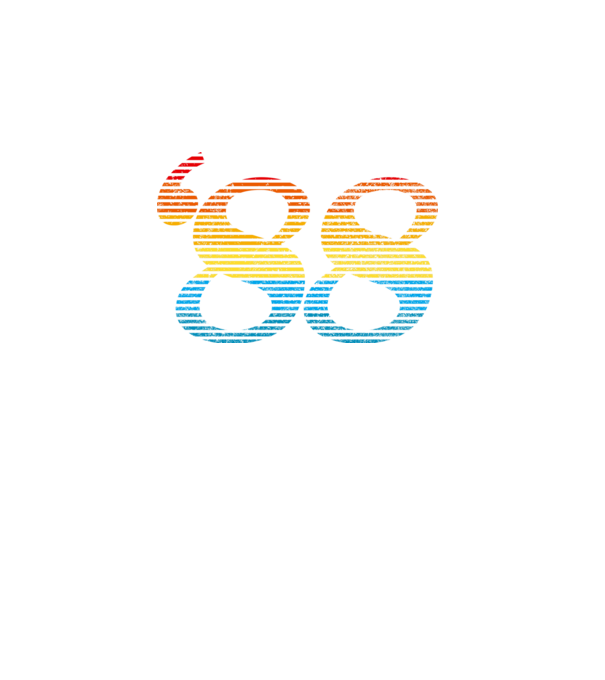 Retro Birthday 1988 model alb pe tricou