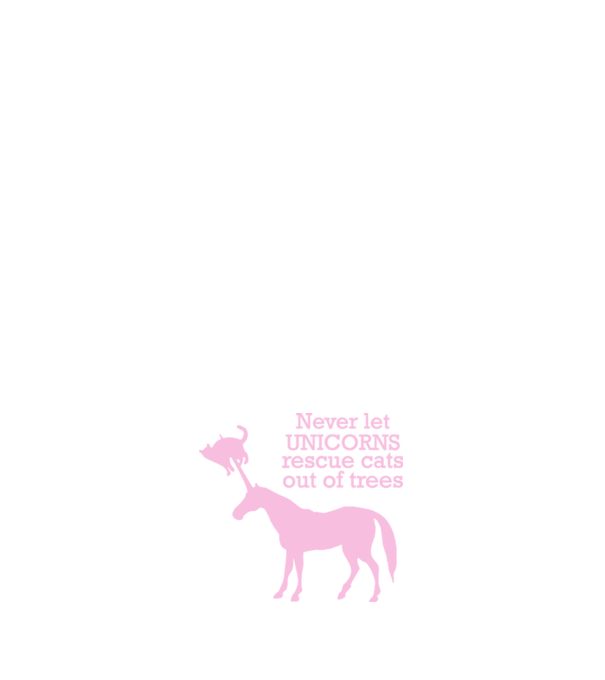 unicorn cat model negru pe tricou