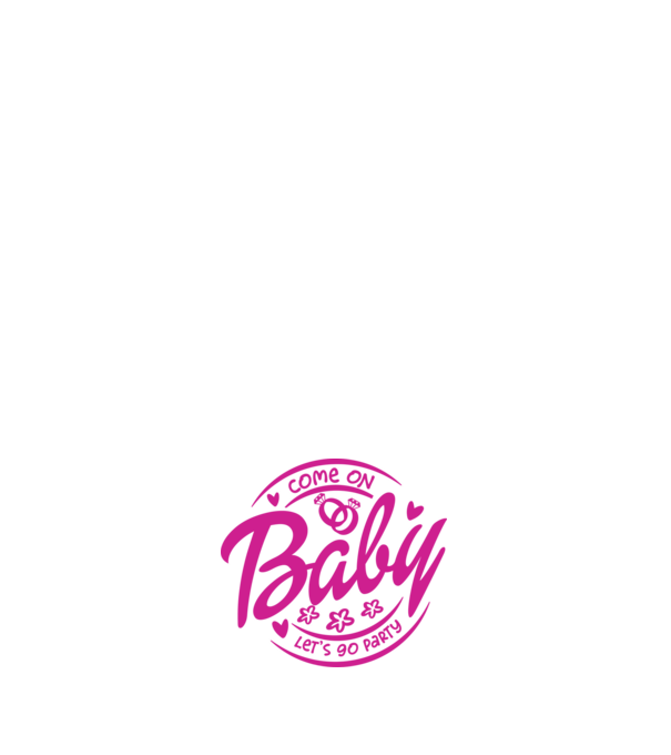 Bride Barbies Baby lets go party model roz deschis pe tricou