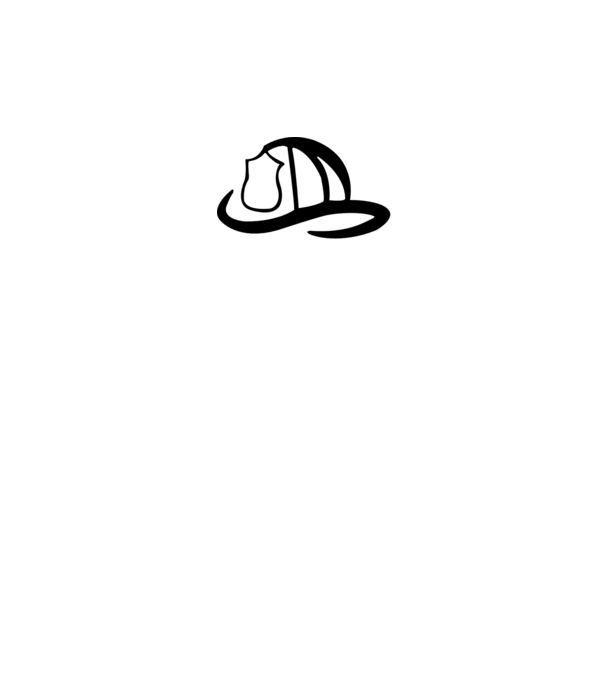 Fire fighter model bordo pe tricou