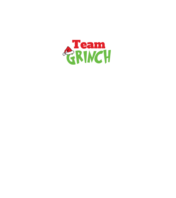 Team Grinch model gri pe tricou