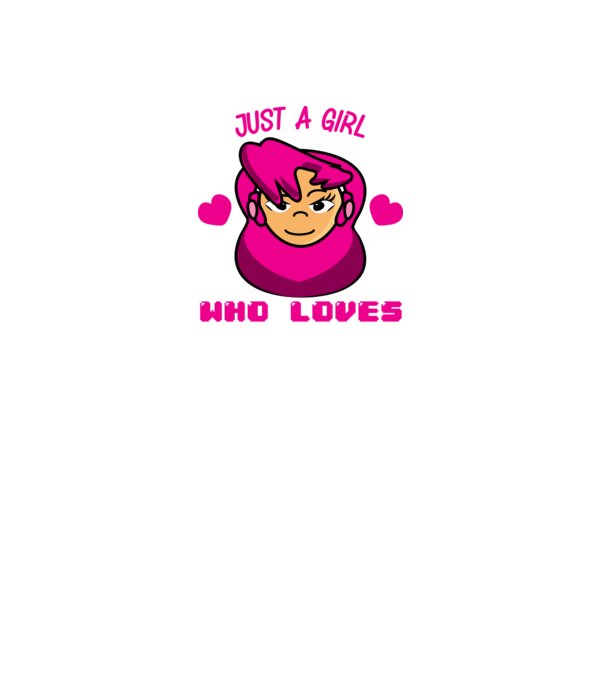 Girl Gamer model negru pe tricou