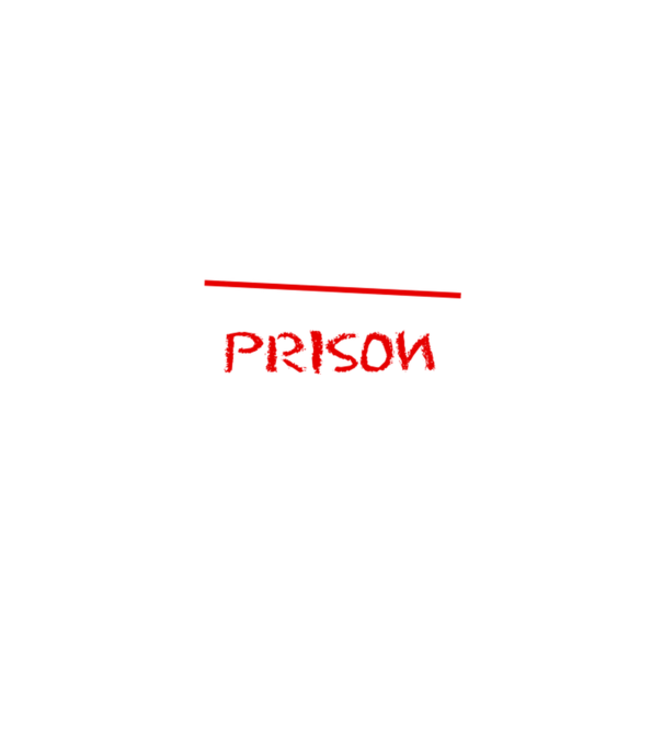 Back to prison - școală model negru pe tricou