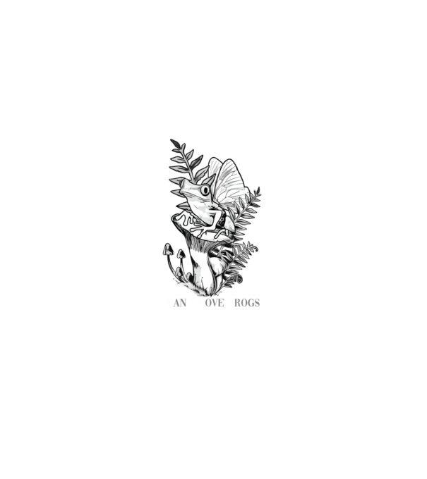 MILF man i love frogs model negru pe tricou