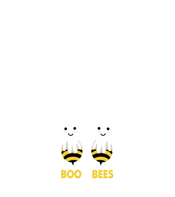 Boo bees model negru pe tricou