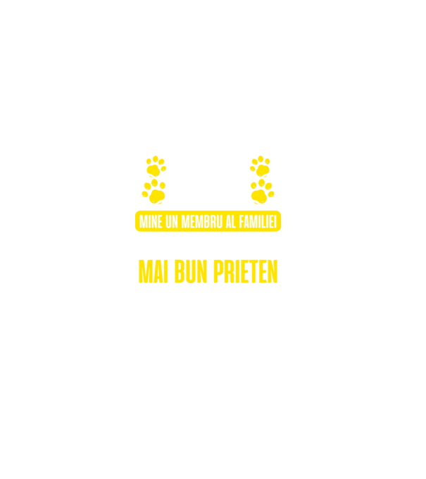pentru tine e doar un câine, pentru mine un membru al familiei și cel mai bun prieten model negru pe tricou