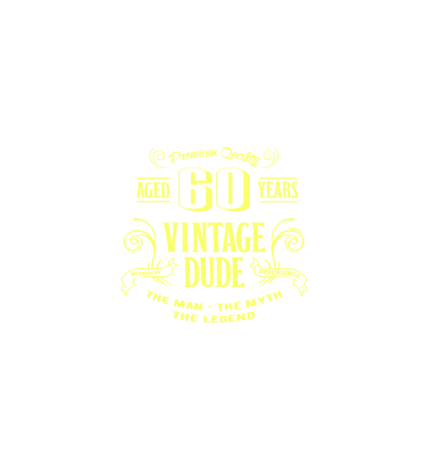 Vintage Dude - 60 model roșu pe tricou