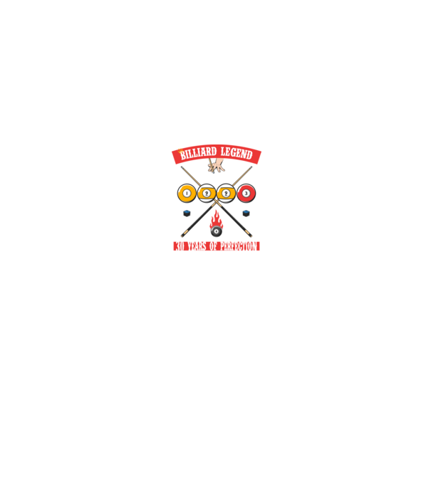Billiard legend born in 1993 model negru pe tricou